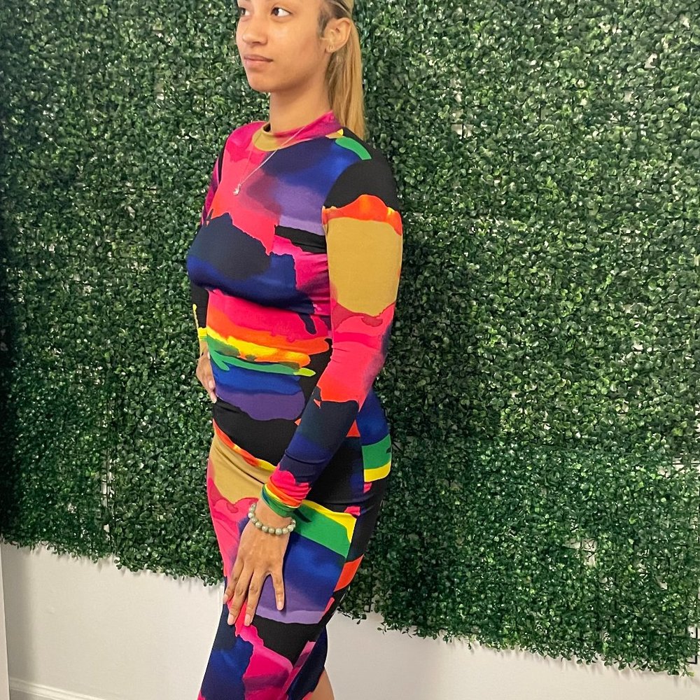 Multicolored Dress